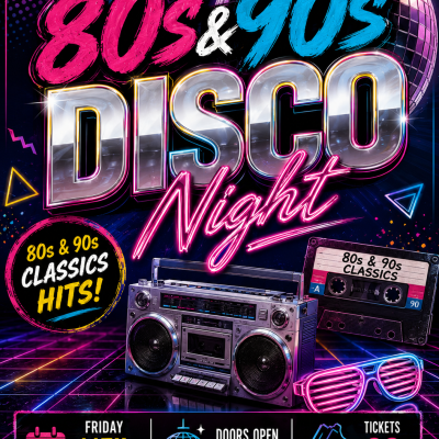 80's & 90's Night 11th September