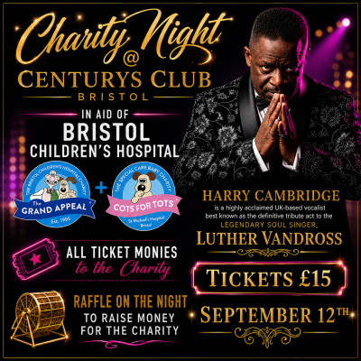 Charity Event with Harry Cambridge as Luther Vandross